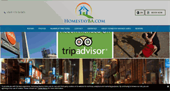 Desktop Screenshot of homestayba.com